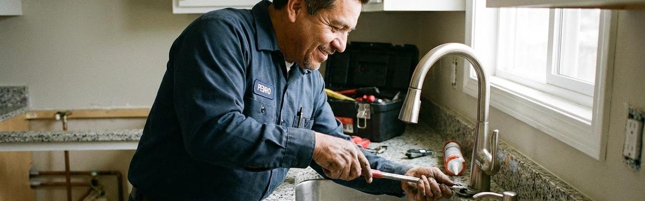 Instalación profesional de grifería en Granada